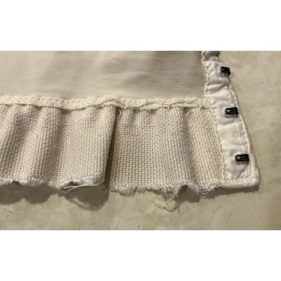 Goddess Bullet Bra Off White Lace Pinup Corset Sz 40C Style 1586 Vtg 1950's - Picture 11 of 12